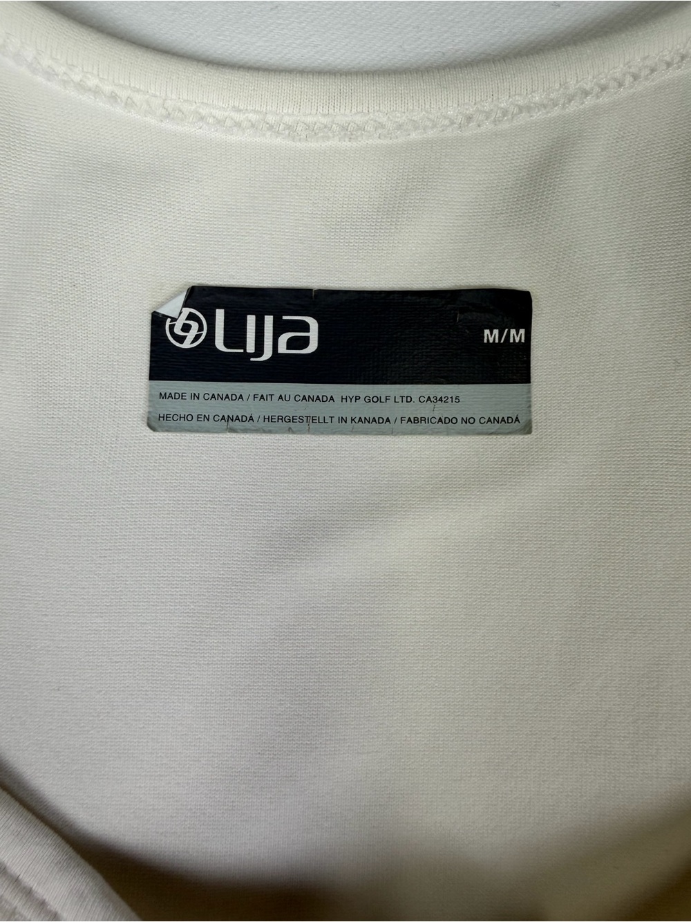 Lija White Zip-Front Sleeveless Tennis Dress -medium - Picture 7 of 16